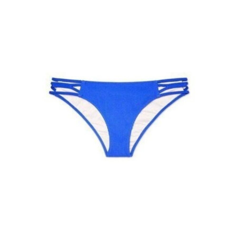 Women's Sun Coast Cheeky Ribbed Strappy Bikini Bottom XL